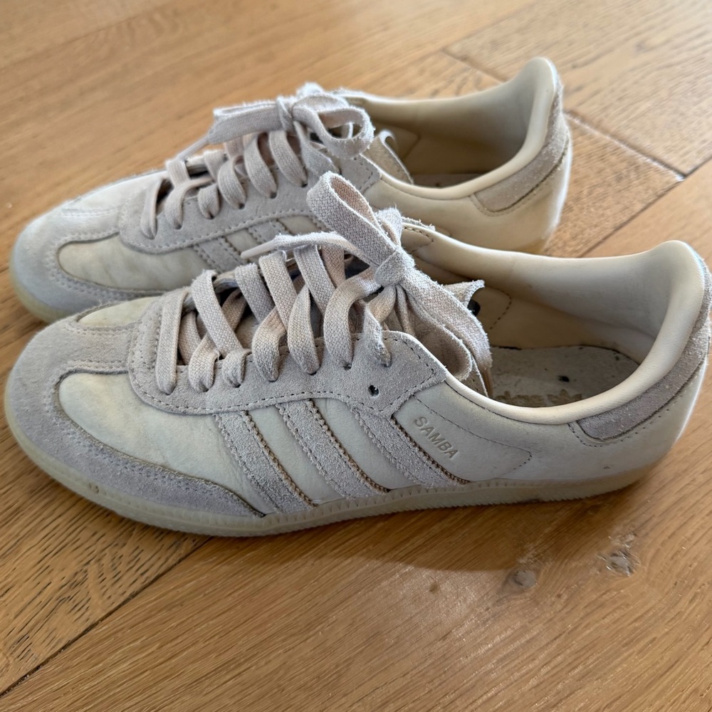 Adidas Samba Cream Sneakers